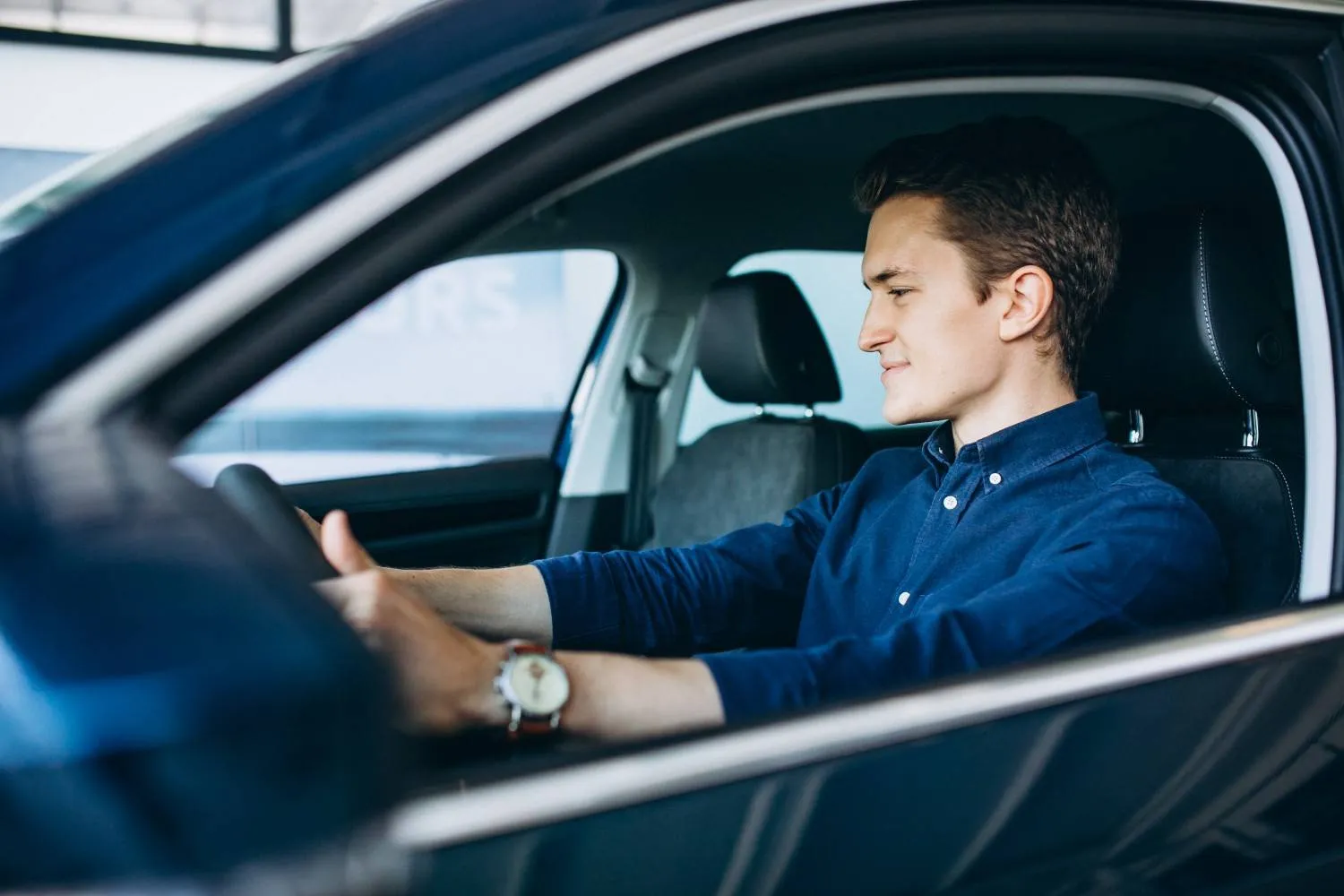 A happy driver
